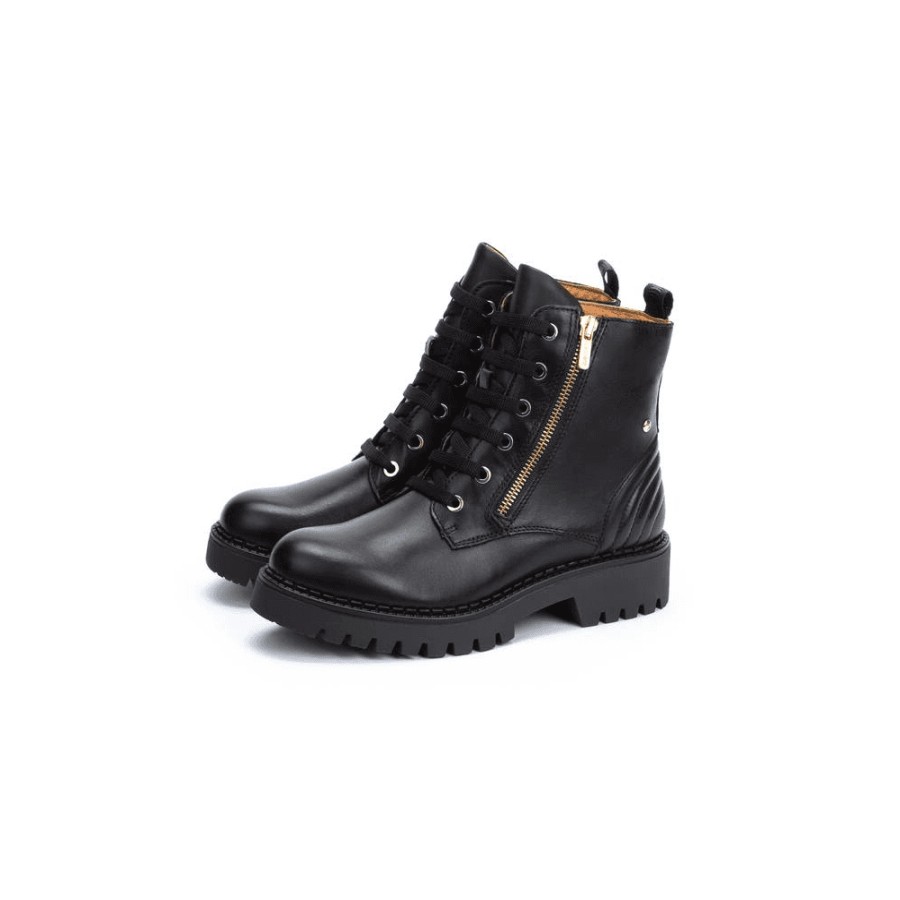 Pikolinos Side Zip Biker Boot - 8560 | Ankle Boots