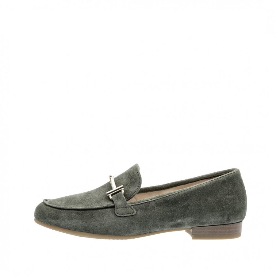 Ara Loafer With Gold Trim Detail - 31272 | Loafers And Moccasins