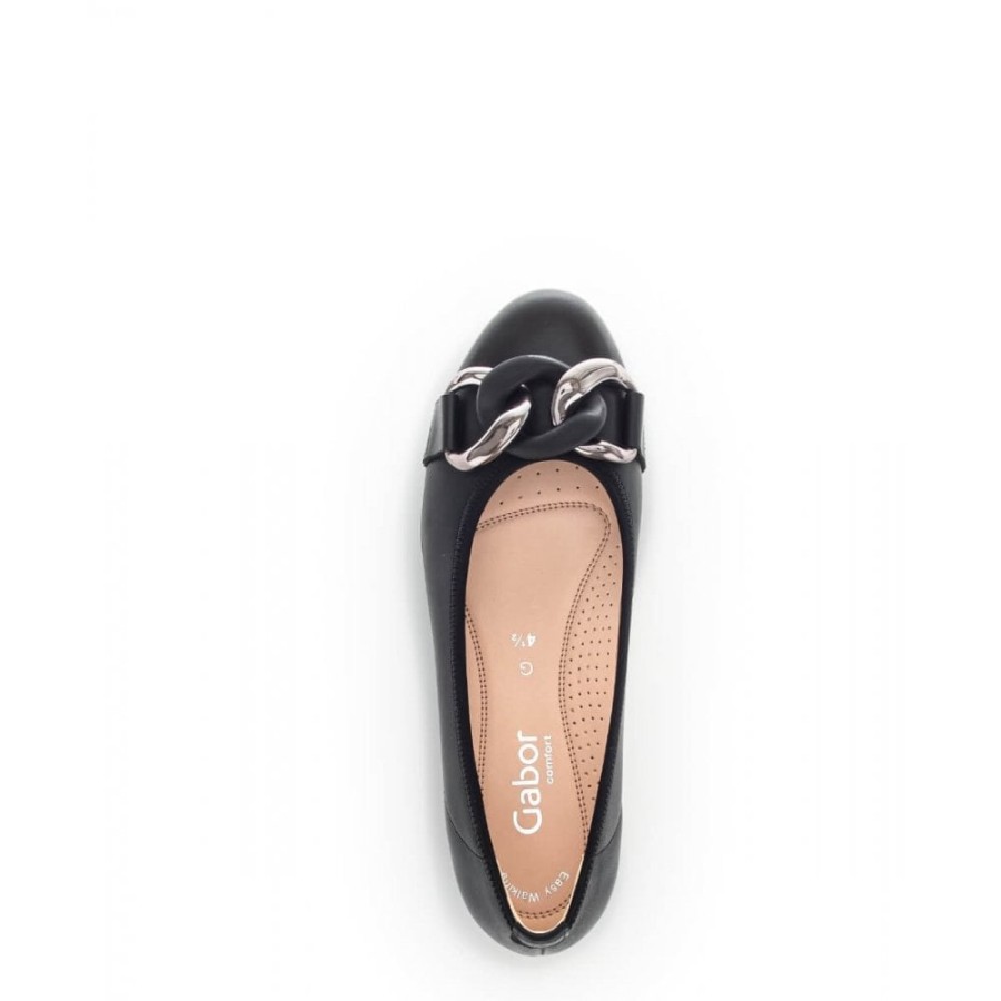 Gabor Buckle Trim Pump - Sabia 42.625 | Pumps & Flats