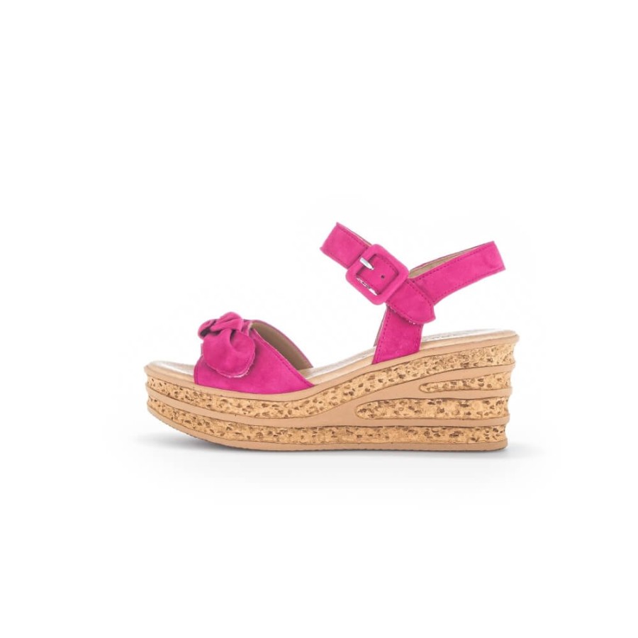 Gabor Platform Wedge Sandal - Teman 44.653 | Sandals