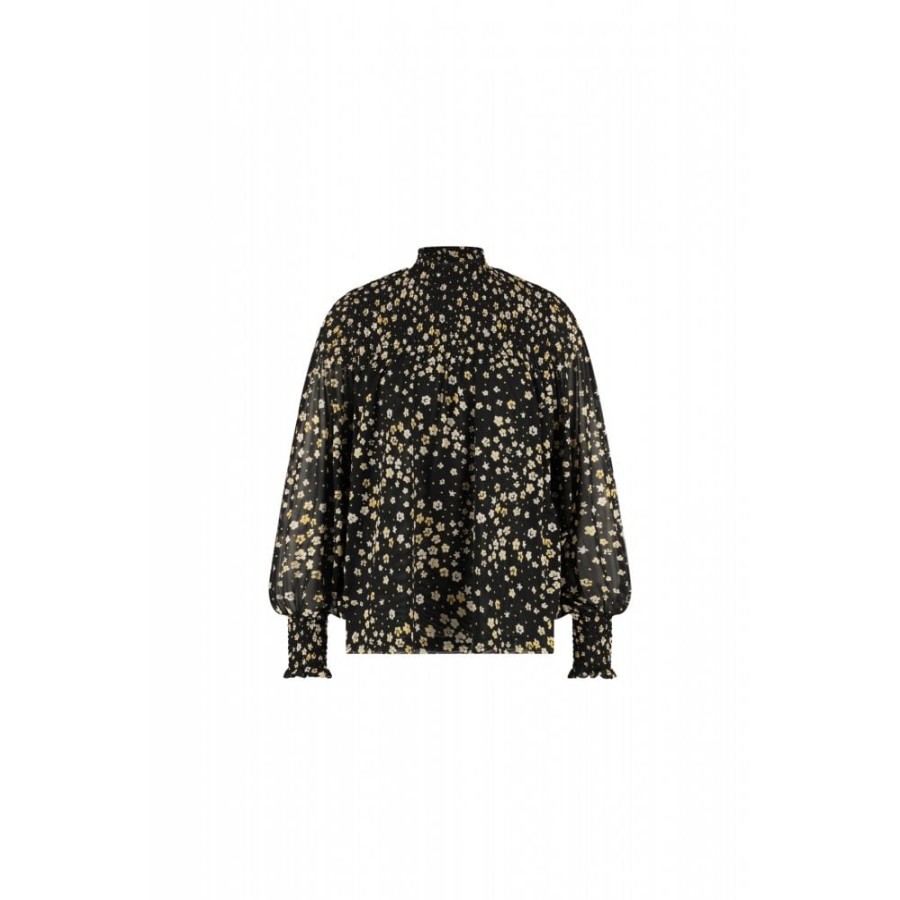 Fabienne Chapot Semi-Sheer Floral Blouse - Mila | Shirts And Blouses