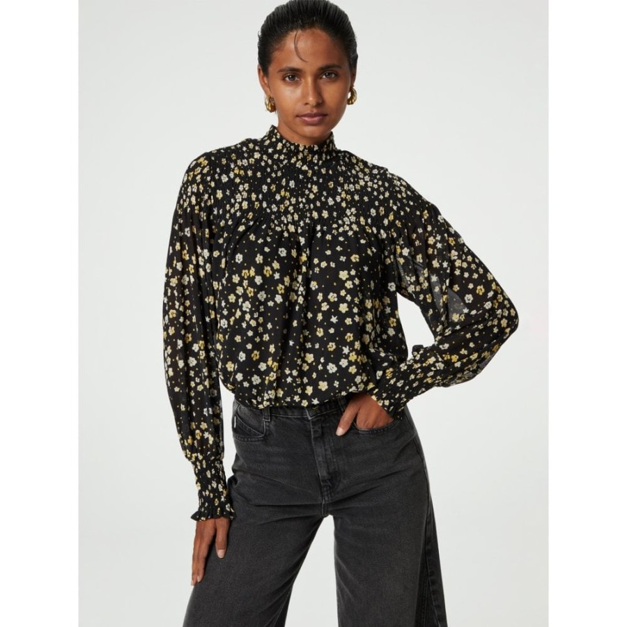 Fabienne Chapot Semi-Sheer Floral Blouse - Mila | Shirts And Blouses