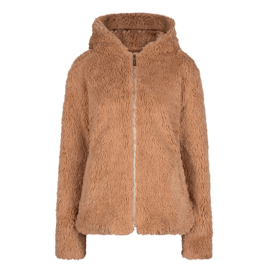 EsQualo Teddy Hoodie Coat - 37512 | Coats