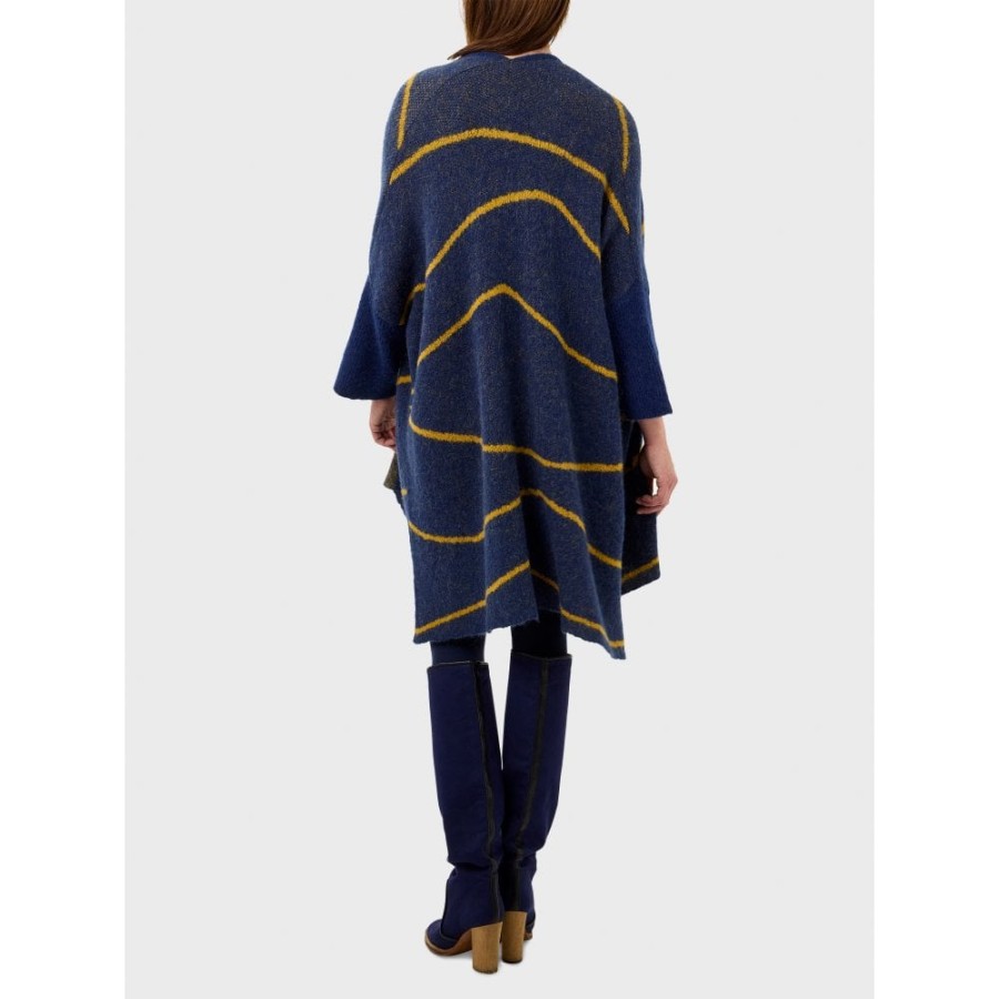 Sandwich Oversized Striped Cardigan - 21001784 | Cardigans