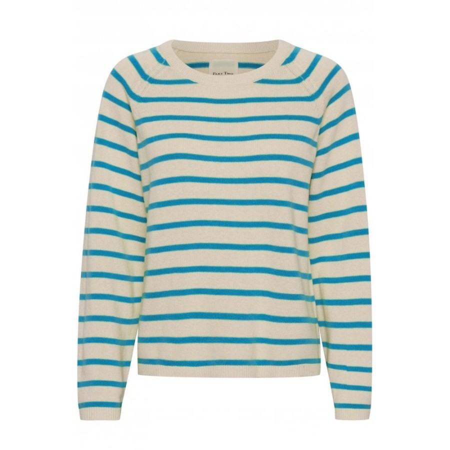 Part Two Striped Sweater - Nielan | Knitwear