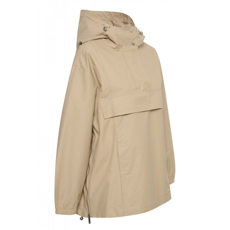 Part Two Throw-Over Hooded Jacket - Skye | Coats