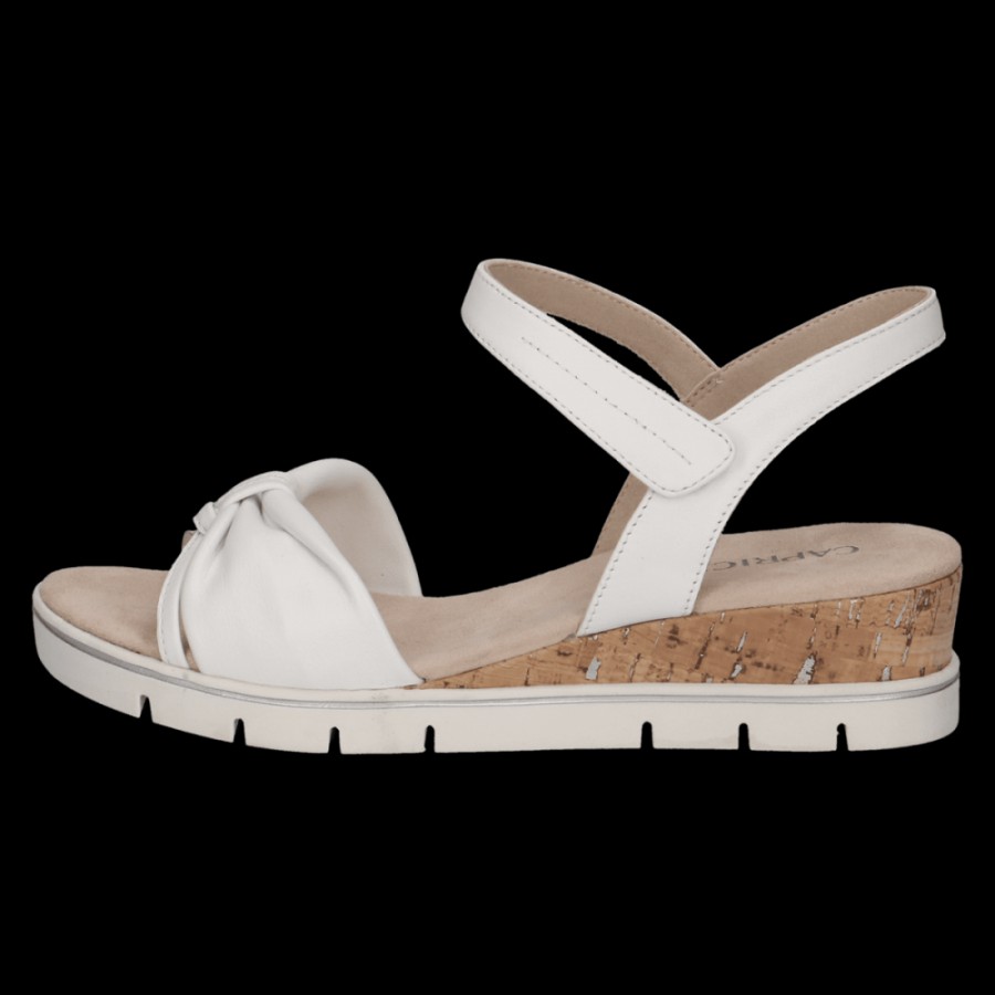 Caprice Bow Front Sandal - 28712 | Sandals