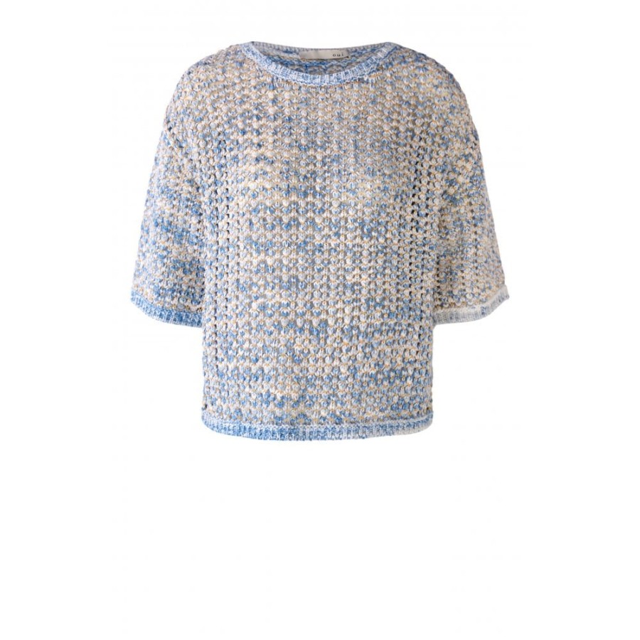 Oui Knitted Sweater - 78660 | Sweaters