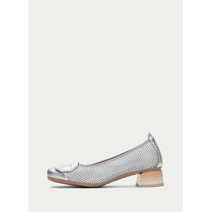 Hispanitas Mesh Low Court Heel - 232760 | Courts