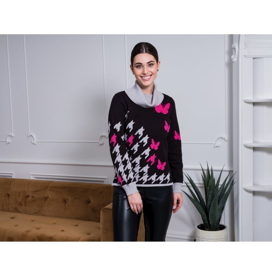 Alison Sheri Butterfly Sweater - 42120 | Knitwear