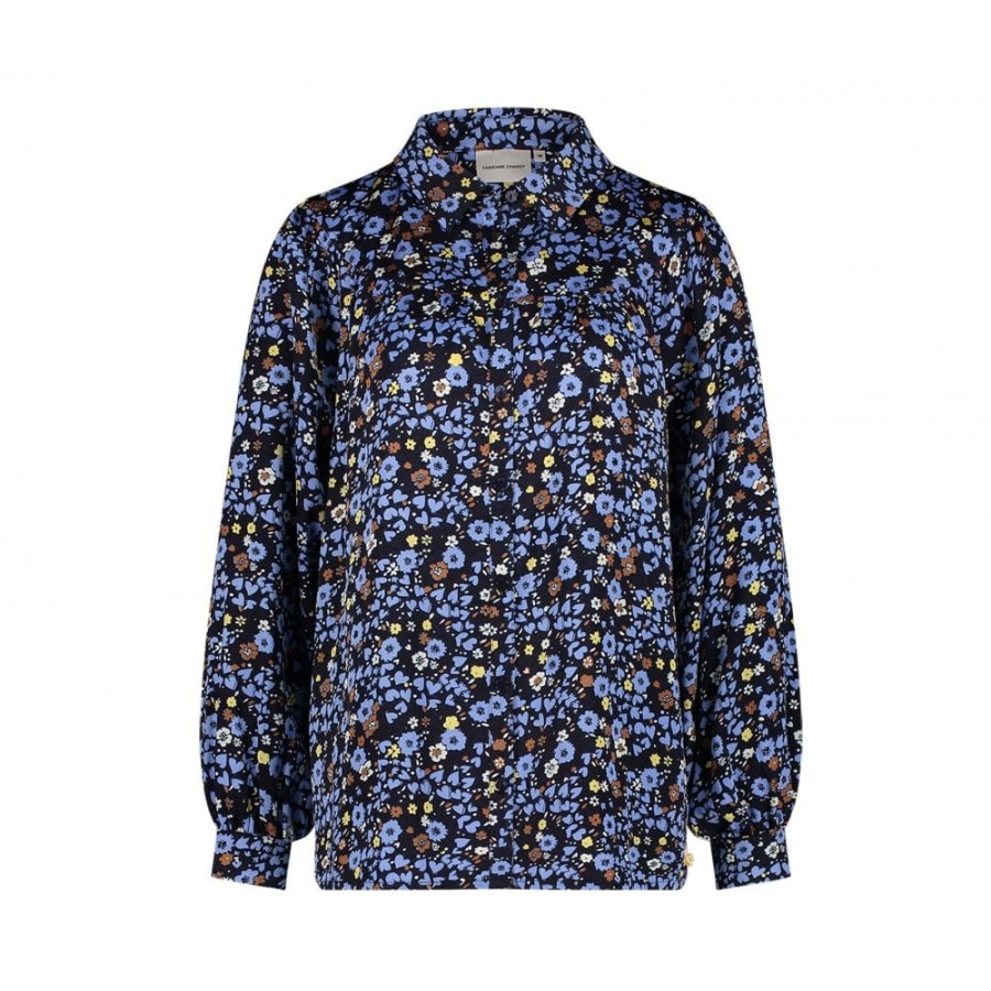 Fabienne Chapot Floral Sheen Shirt - Nina | Shirts And Blouses