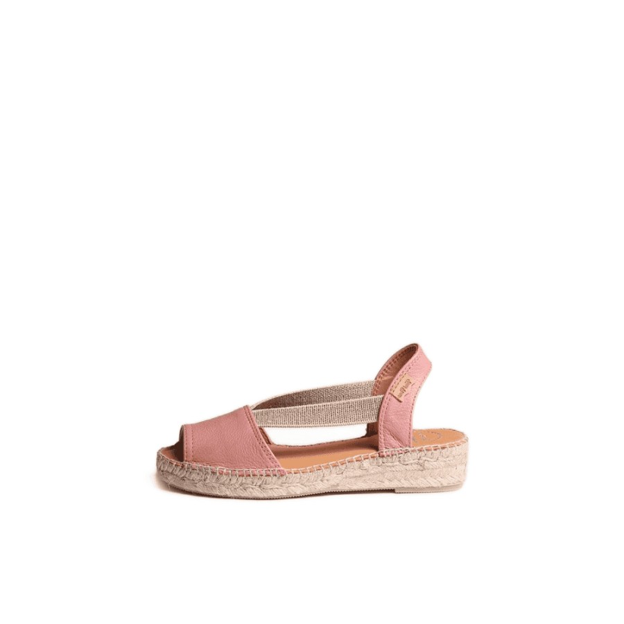 Toni Pons Peep Toe Flat Espadrille - Etna | Espadrilles