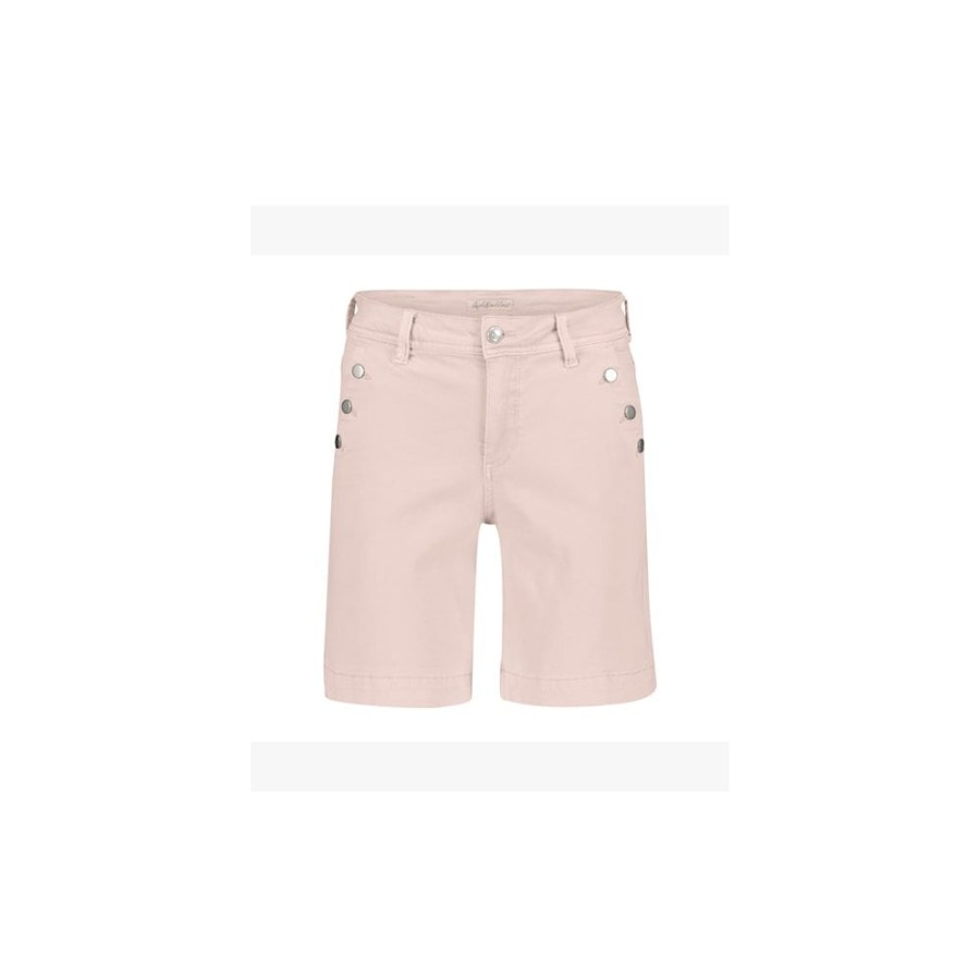 Red Button Smart Button Shorts - Bebe | Shorts