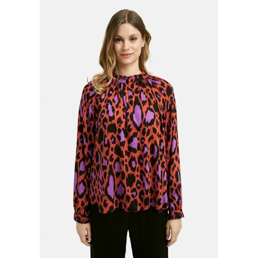 Milano Leopard Blouse - 6125-3558 | Shirts And Blouses