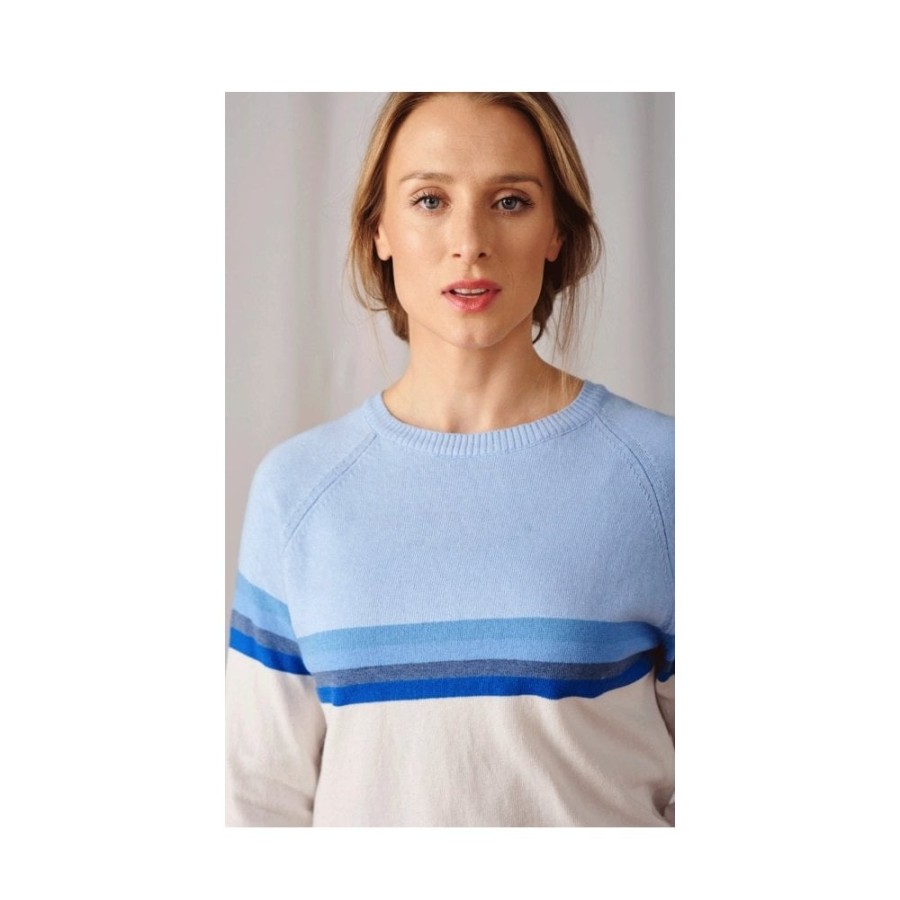 Luella Striped Sweater - Isabella | Knitwear