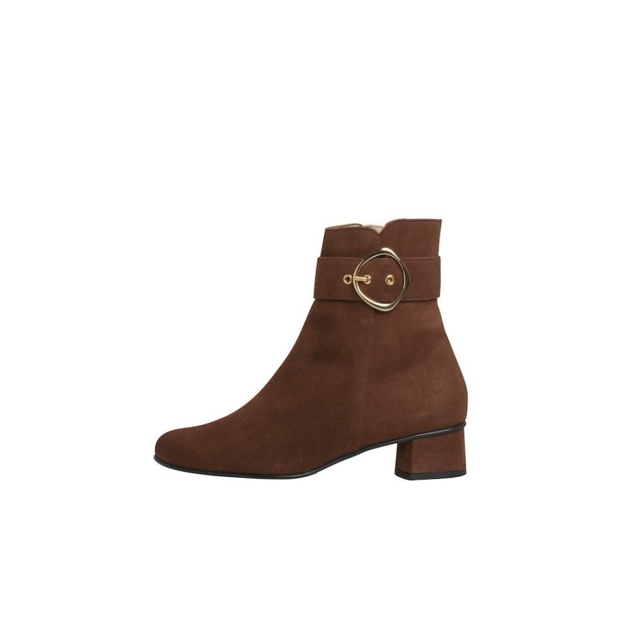 Hassia Heeled Ankle Boot With Buckle - 303095 | Ankle Boots