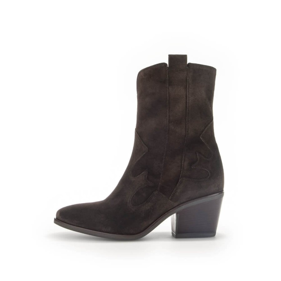 Gabor Heeled Cowboy Ankle Boot - Paloma 36.695 | Ankle Boots