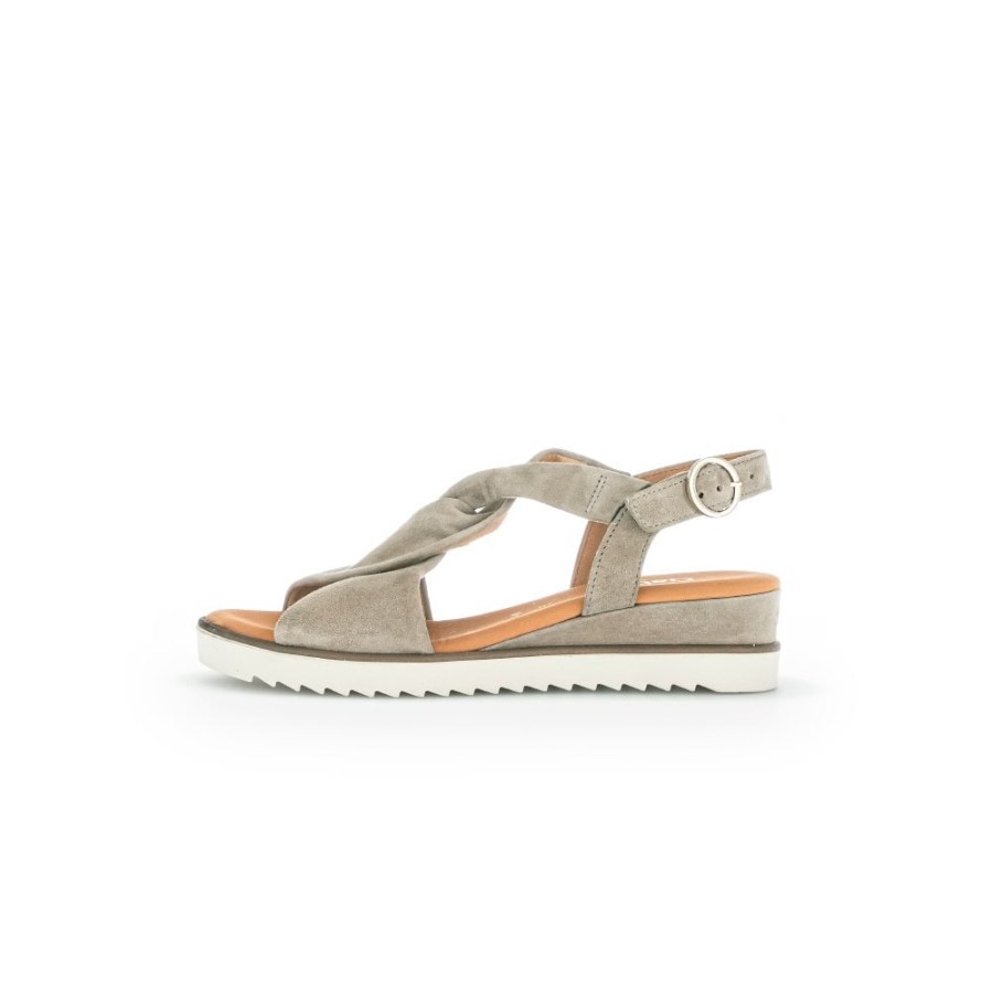 Gabor Twist Strap Sandal - Rich 22.751 | Sandals