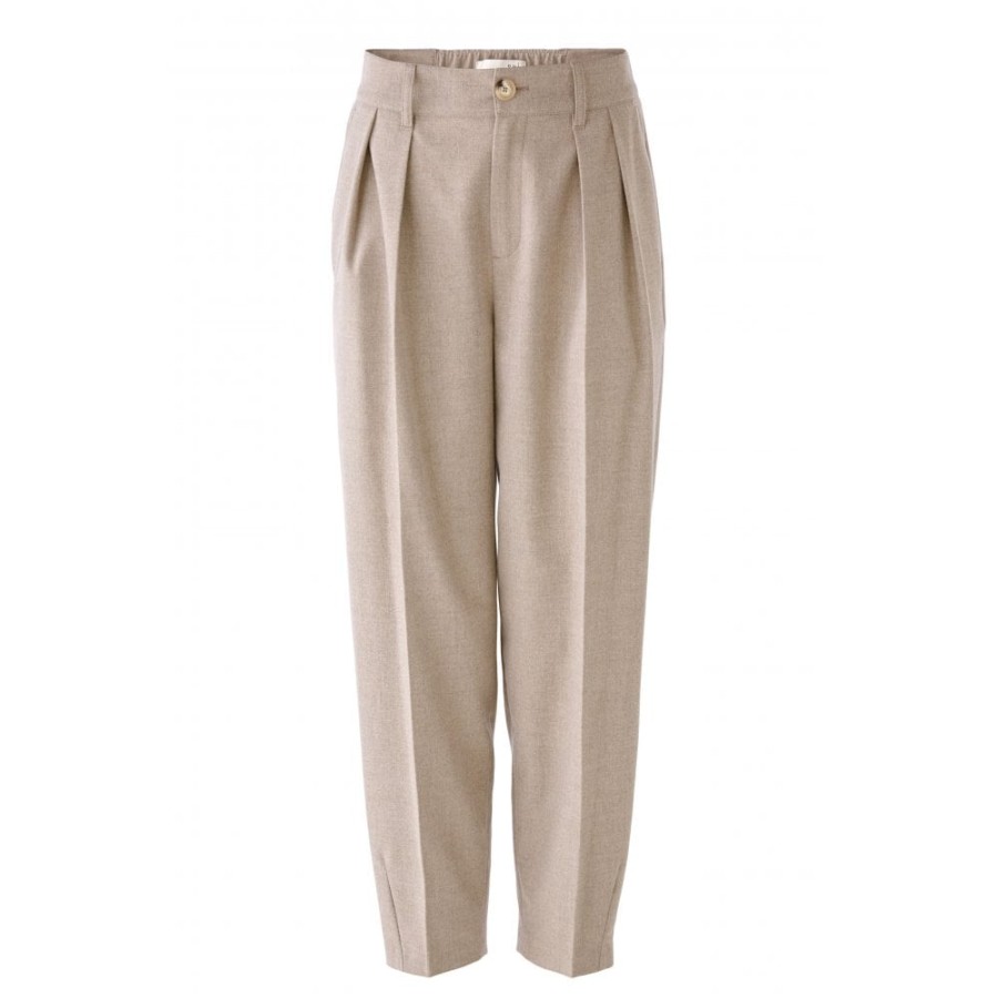 Oui Loose Trousers - 77313 | Trousers