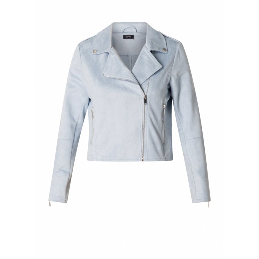 Yest Suedette Biker Jacket - 4443 Femque | Jackets