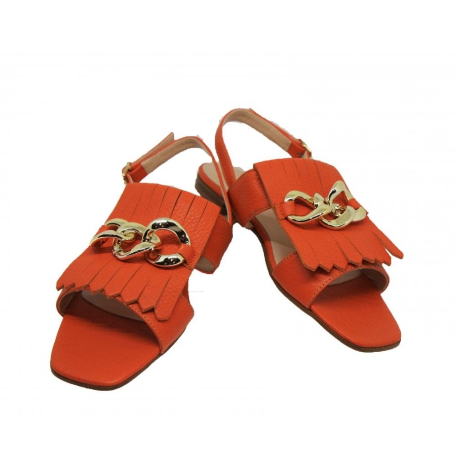 Franchetti Bond Fringe Sandal - 1157 | Flat Sandals