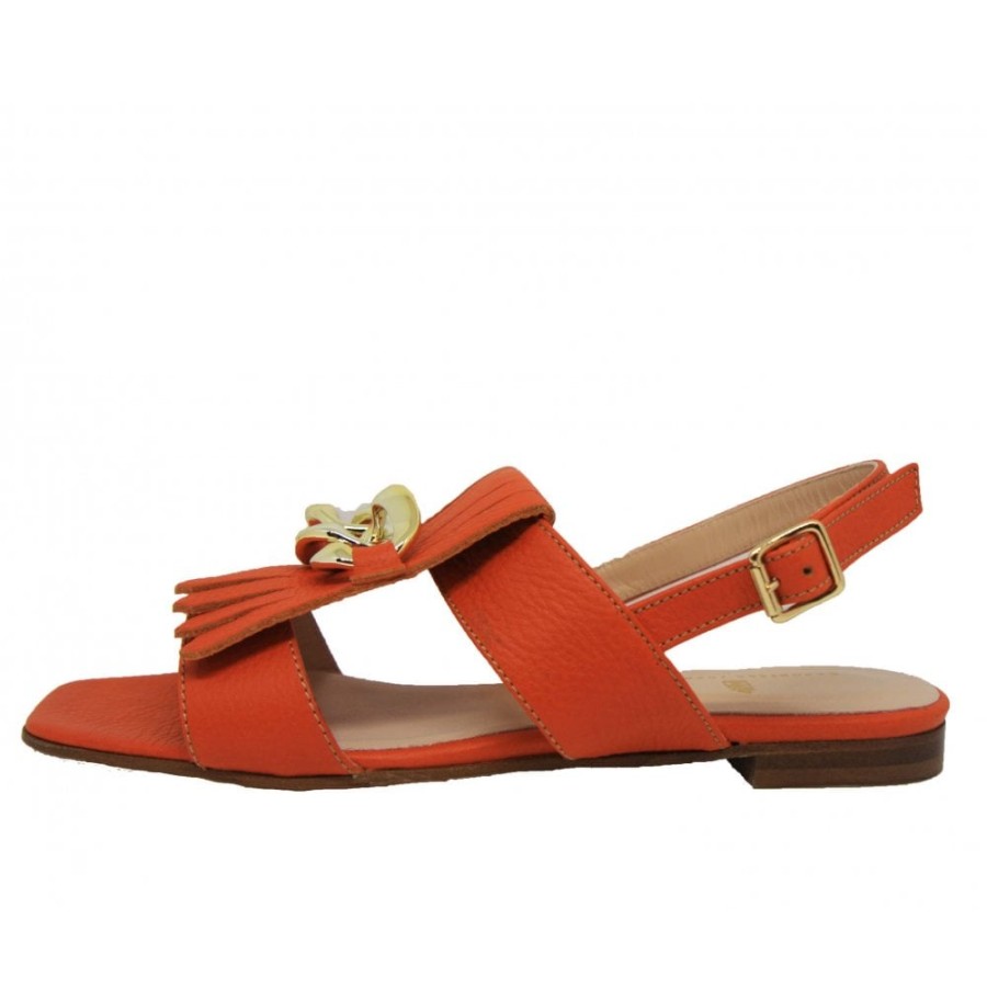 Franchetti Bond Fringe Sandal - 1157 | Flat Sandals