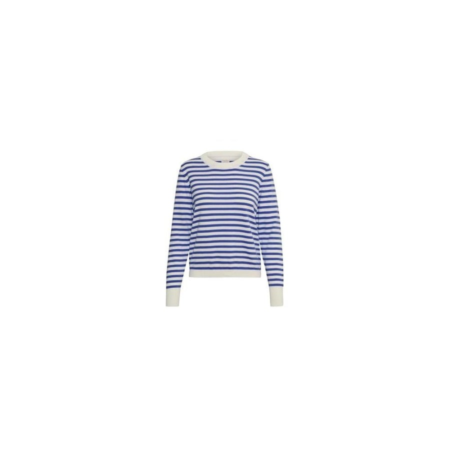 Part Two Casual Stripe Sweater - Gerti | Sweaters