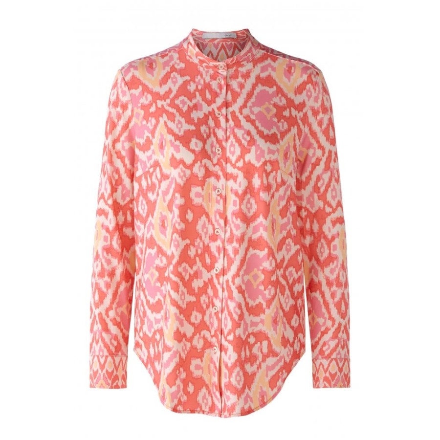 Oui Aztec Inspired Printed Shirt - 78739 | Shirts And Blouses