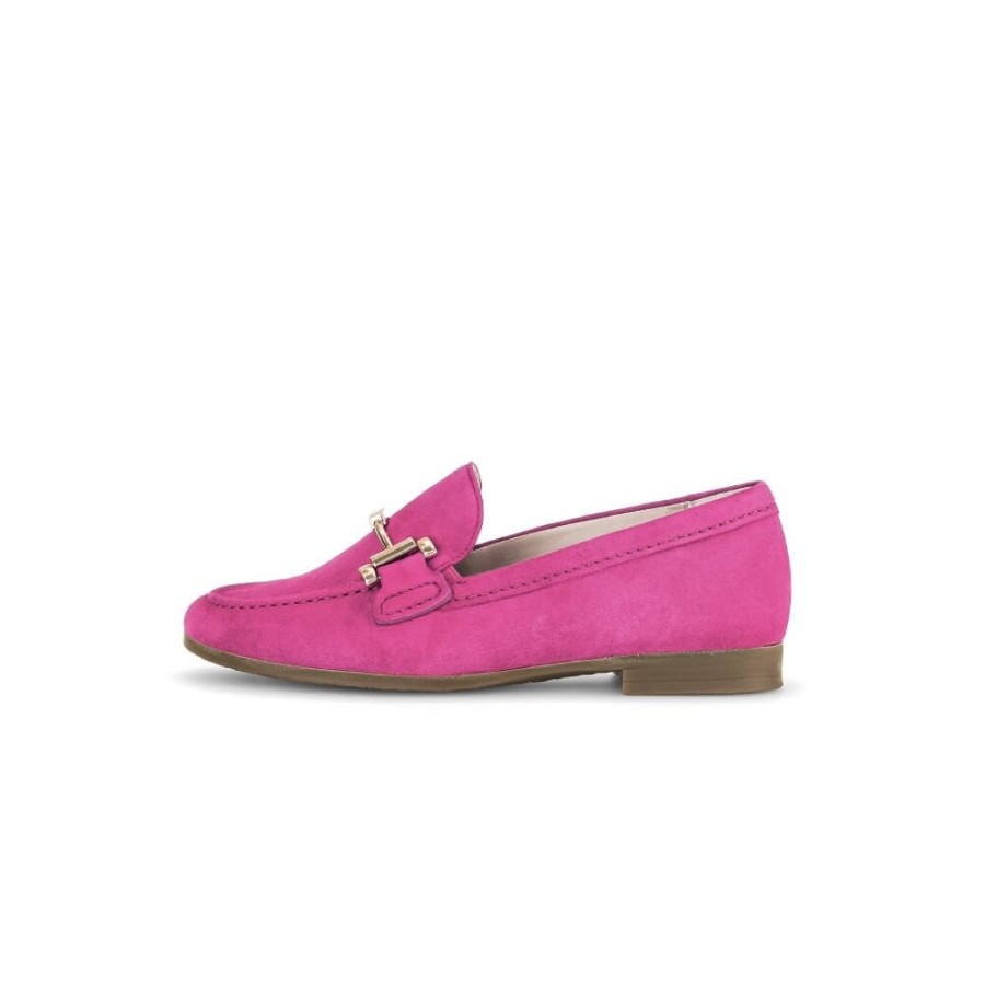 Gabor Flat Loafer With Trim - Destiny 42.432 | Loafers And Moccasins