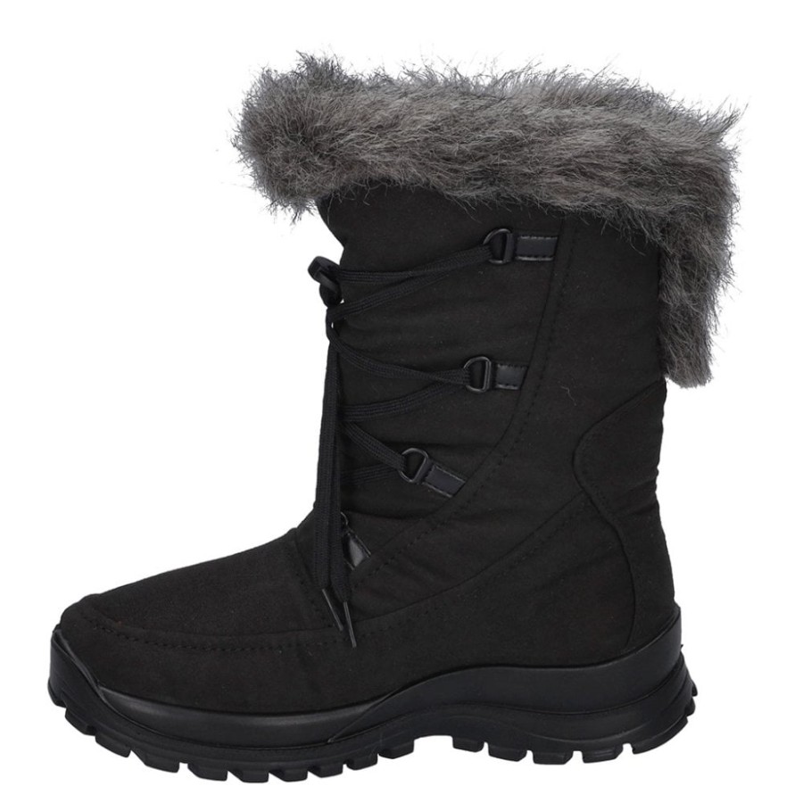 Westland Faux Fur Top Waterproof Boot - Grenoble 02 | Ankle Boots