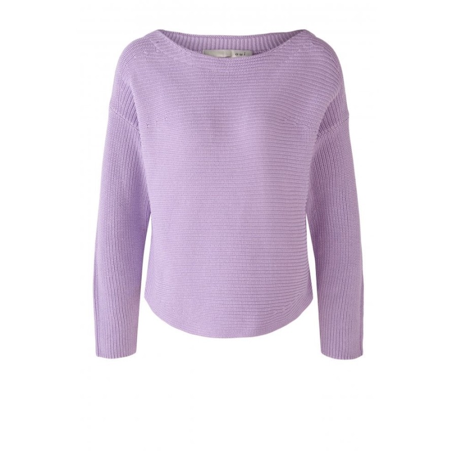 Oui Knitted Sweater - 78253 | Knitwear