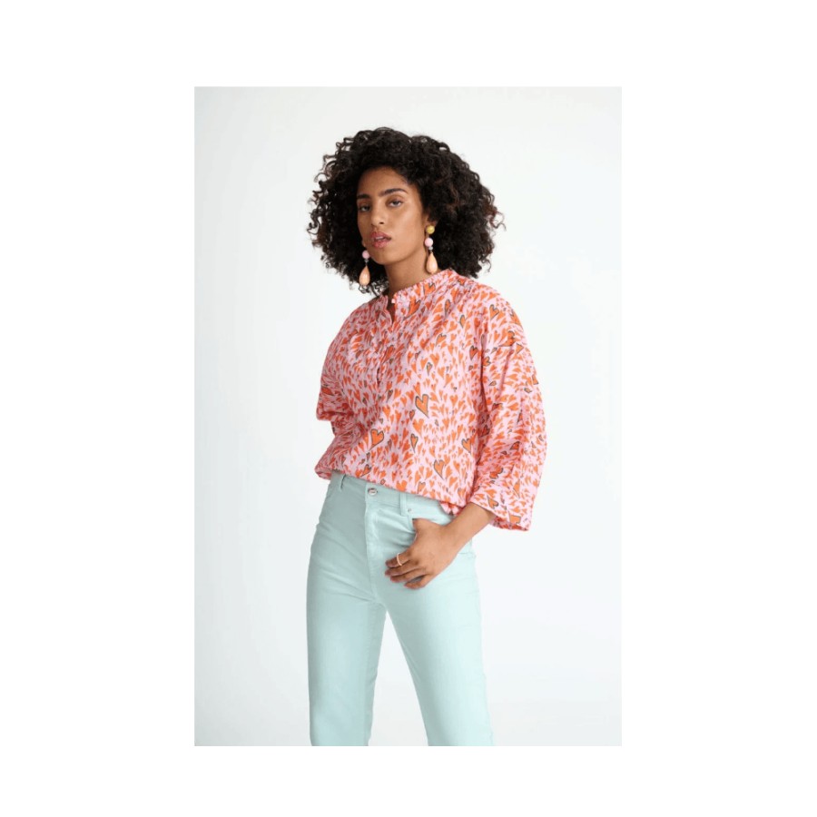 POM Amsterdam Pom Lou Heart To Heart - Sp7225 | Shirts And Blouses