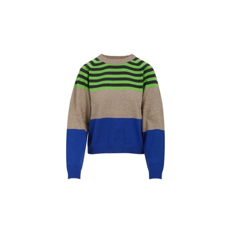 Coster Copenhagen Block Colour Striped Sweater - 224-2404 | Knitwear