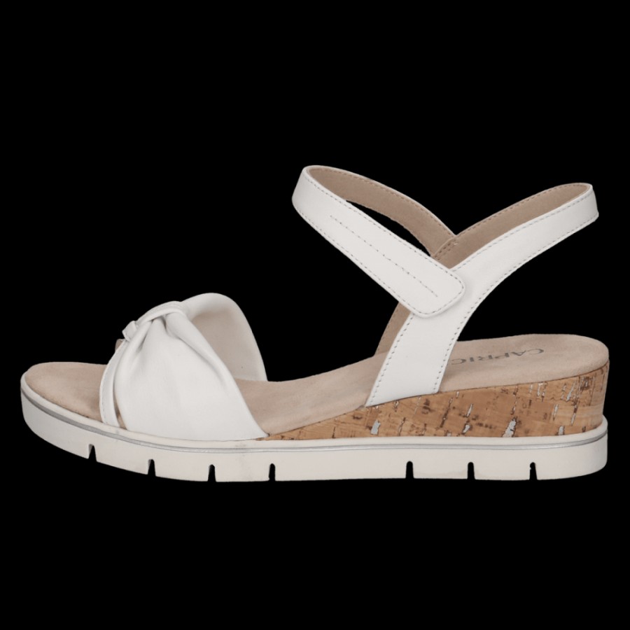 Caprice Bow Front Sandal - 28712 | Sandals