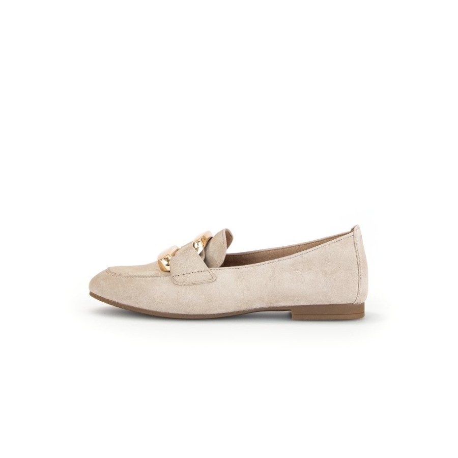 Gabor Loafer With Gold Trim - Vacant 45.215 | Loafers And Moccasins