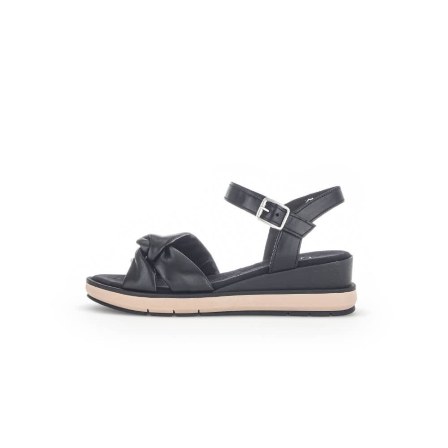 Gabor Twist Strap Sandal - Nymph 22.813 | Sandals