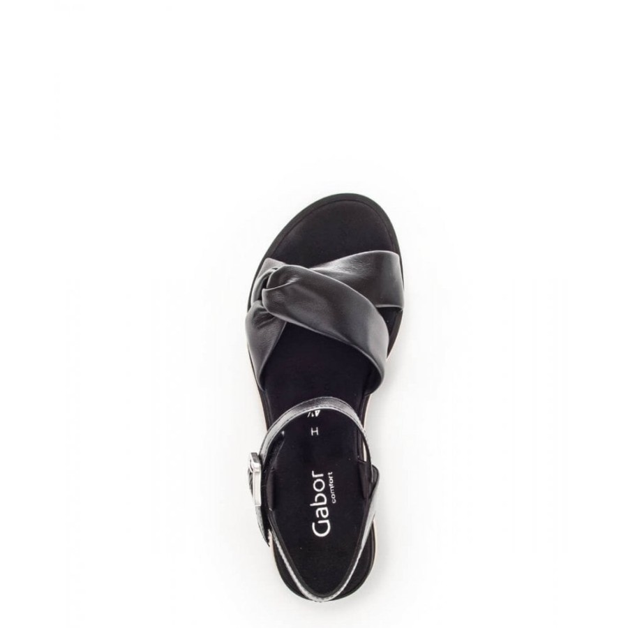 Gabor Twist Strap Sandal - Nymph 22.813 | Sandals