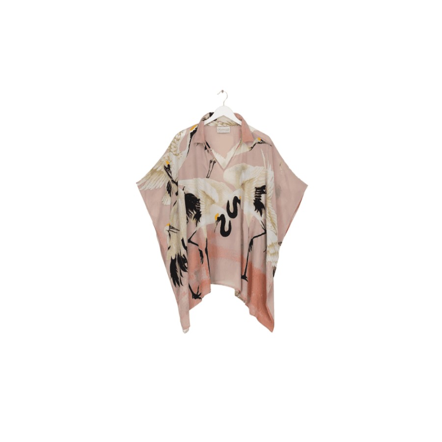 One Hundred Stars - Tunic Top - Stork | Tops/T-Shirts