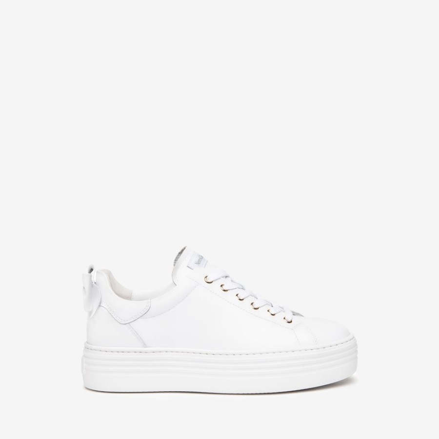 NeroGiardini Bow Flatform Trainer - 06521/ 06520 / 09965 | Trainers And High Tops