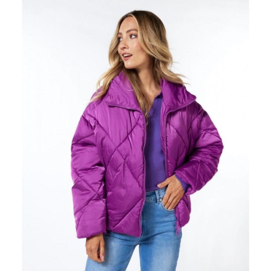 EsQualo Short Puffer Jacket - 37502 | Coats