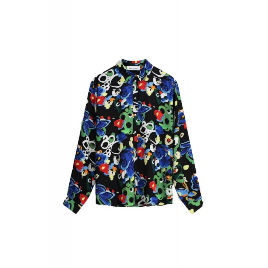 POM Amsterdam Pom Milly Flower Glory Printed Shirt - Sp7466 | Shirts And Blouses