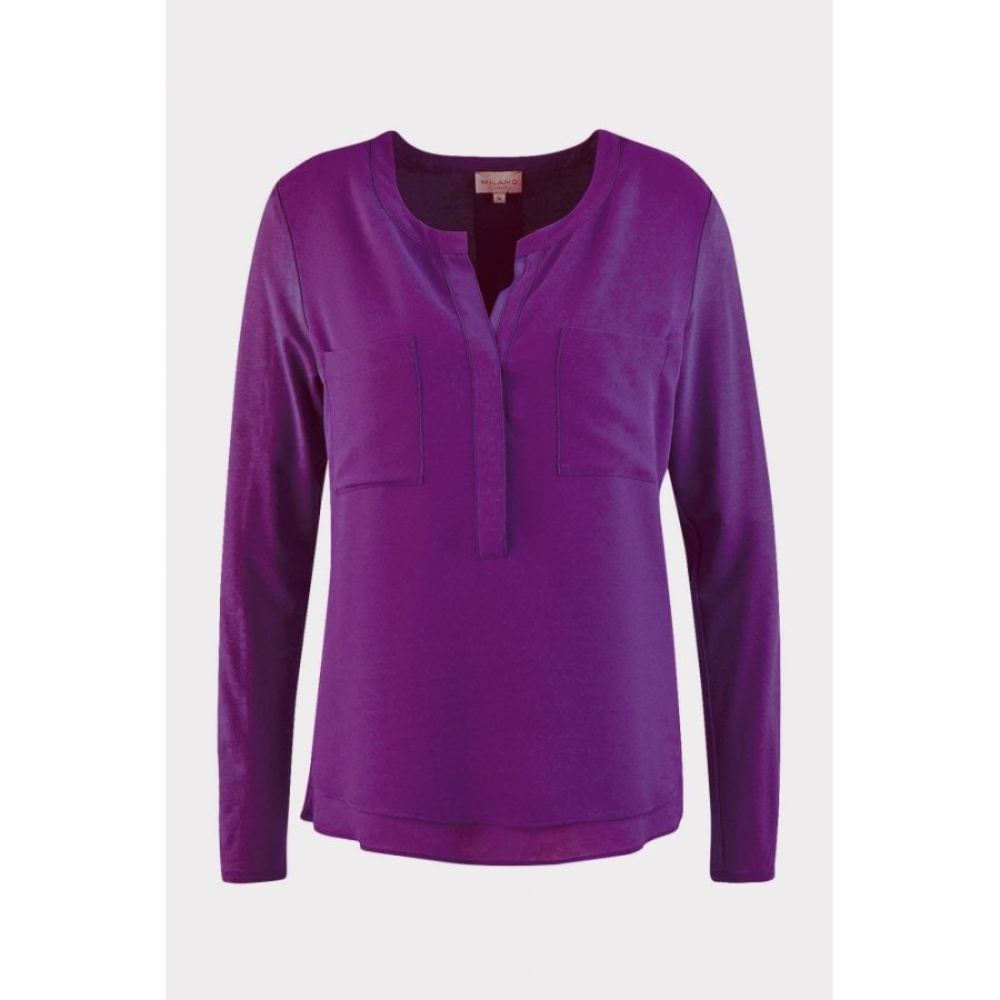 Milano Long Sleeve Top - 7401-8156 | Tops/T-Shirts