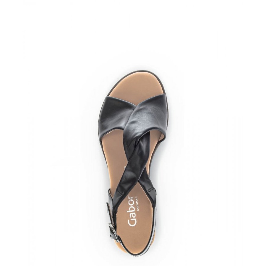 Gabor Twist Strap Sandal - Rich 42.751 | Sandals