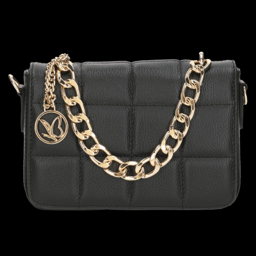 Caprice Quilted Handbag With Chain - 61042 | Cross Body