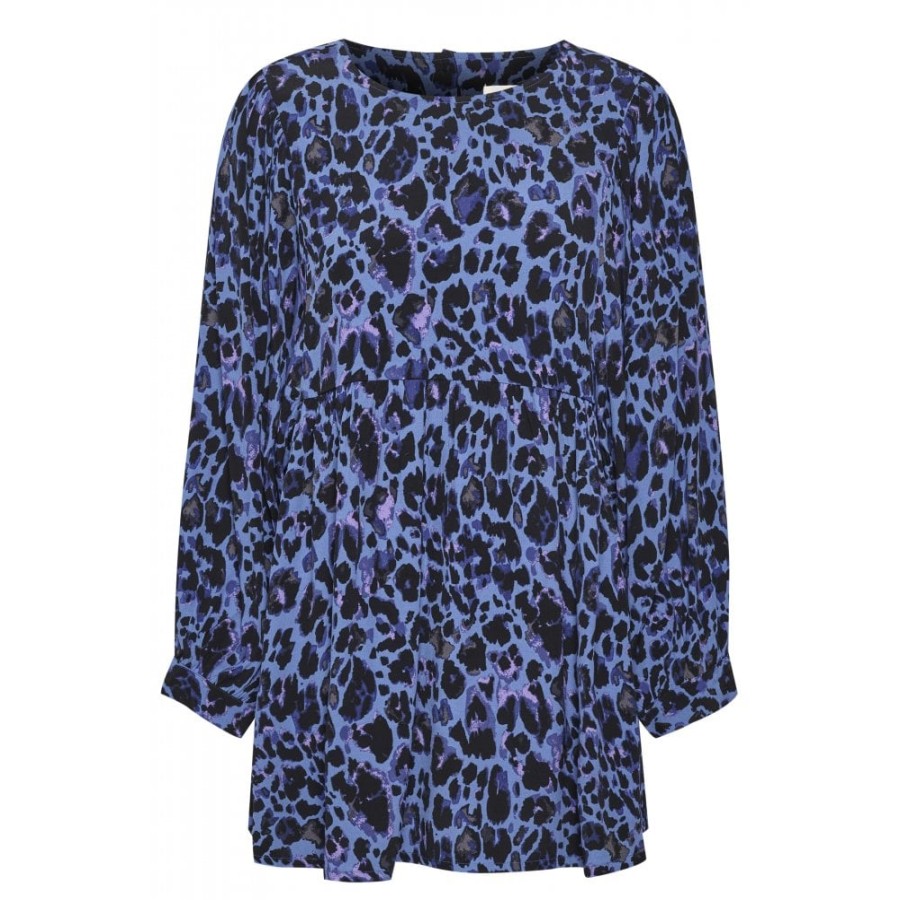 Part Two Leopard Blouse - Valina | Tops/T-Shirts