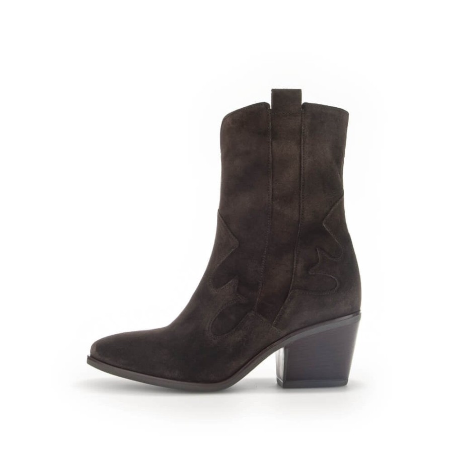 Gabor Heeled Cowboy Ankle Boot - Paloma 36.695 | Ankle Boots