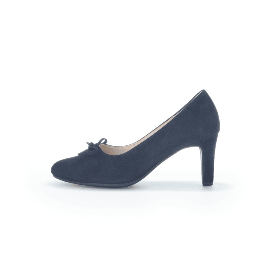 Gabor Court Heel With Bow - Elberta 91.412 | Courts