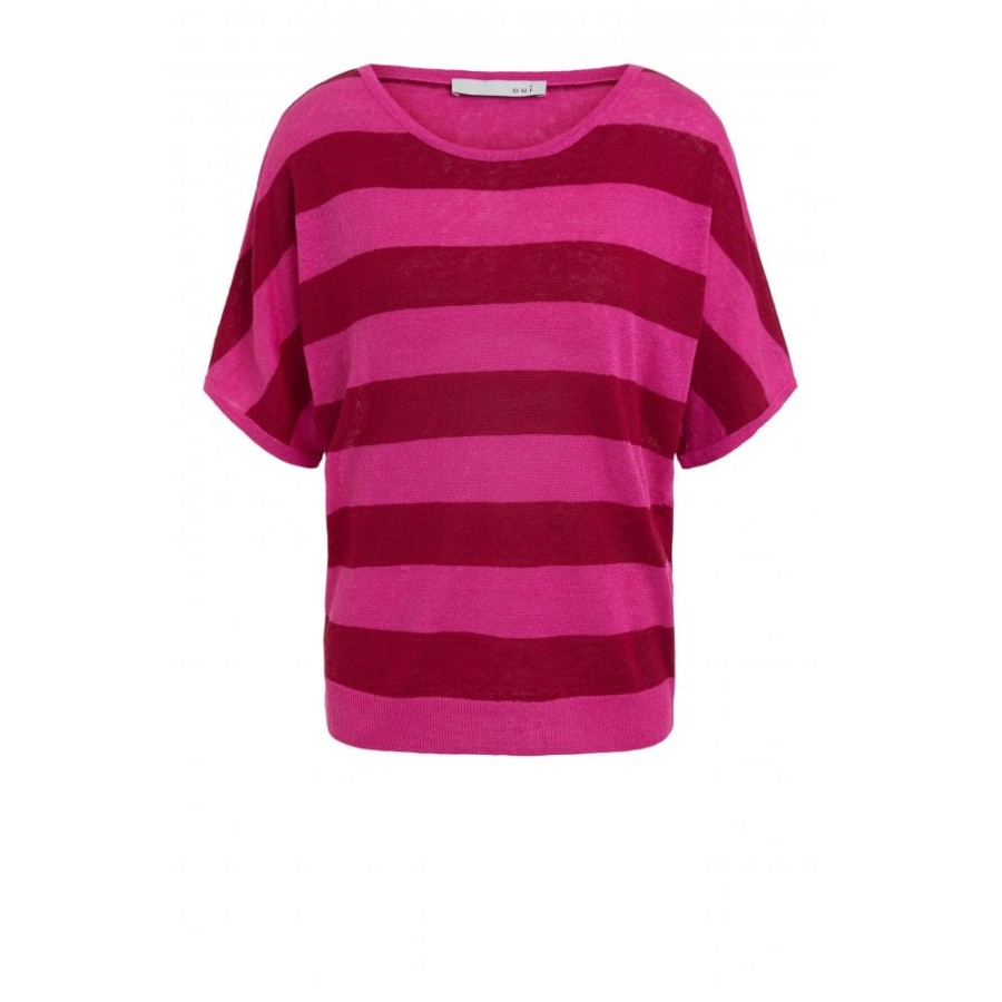 Oui Striped T-Shirt - 75953 | Tops/T-Shirts