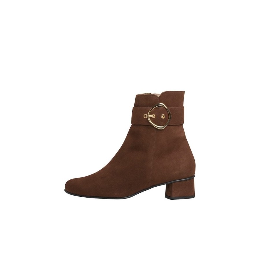 Hassia Heeled Ankle Boot With Buckle - 303095 | Ankle Boots