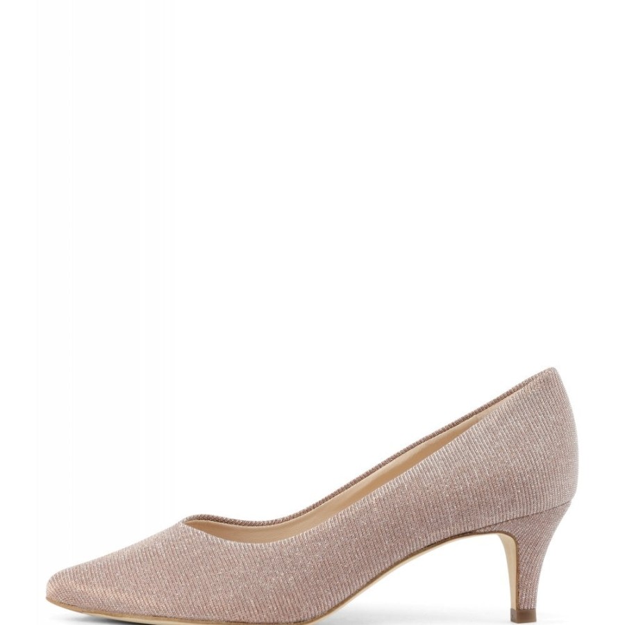 Peter Kaiser Shimmer Kitten Heel - Callae | Courts